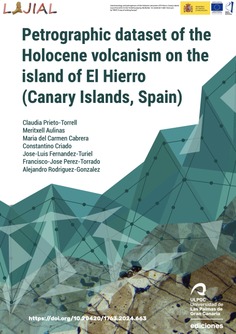 Petrographic dataset of the Holocene volcanism on the island of El Hierro