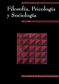Anuario de Filosofía, Psicología y Sociología