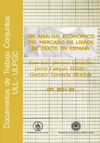 Un análisis económico del mercado de libros de texto en España