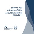 Solemne Acto de Apertura Oficial del Curso Académico 2018-2019